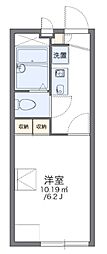 レオパレス風 1Kの間取図画像