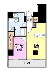 間取図画像 ワンルーム