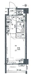 スパシエアルマール浮間公園 1Kの間取図画像