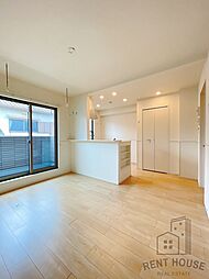 南海線 泉佐野駅 徒歩12分の賃貸アパート 2階2LDKのリビング/ダイニング