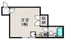 シャンクレール御陵前 2階