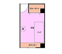 ネクステート橙和 14 ｜ 新潟県胎内市表町6-19-6（賃貸アパート1R・2階・9.78㎡） その2