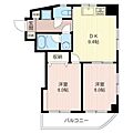 クレセントデュエ2階14.8万円