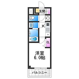 プレサンス天王寺ヴィヴァン 3階