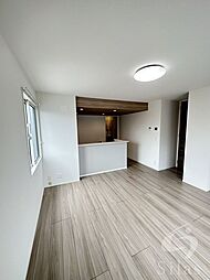 阪堺電気軌道上町線 帝塚山四丁目駅 徒歩10分の賃貸アパート 3階3LDKのリビング/ダイニング