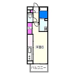 パルファン鳳 2階