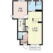 カーム末広Ｃ 00105 ｜ 栃木県大田原市末広３丁目2831-82（賃貸アパート1LDK・1階・46.70㎡） その2