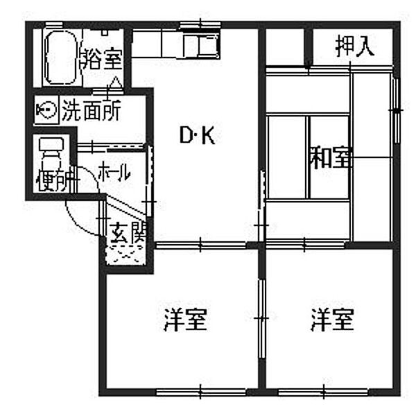 ＳＥＲＩＥ（セリエ） A102｜兵庫県姫路市白浜町神田２丁目(賃貸アパート3DK・1階・54.07㎡)の写真 その2