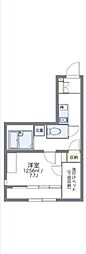 レオパレスウィズユー 1Kの間取図画像