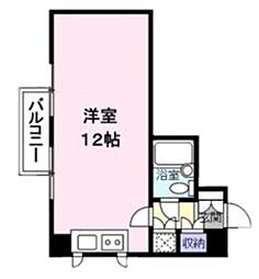 桜ケ丘イン ワンルームの間取図画像