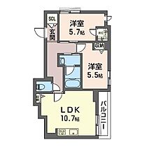 ＲＭ　Ｒｅｓｉｄｅｎｃｅ 00101 ｜ 神奈川県横浜市神奈川区六角橋３丁目18-7（賃貸マンション2LDK・1階・54.71㎡） その2