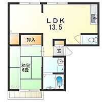 サンビレッジエクセルC  ｜ 大阪府堺市堺区松屋大和川通１丁（賃貸アパート2LDK・2階・44.52㎡） その2