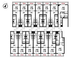 リヴシティ八王子 1DKの間取図画像