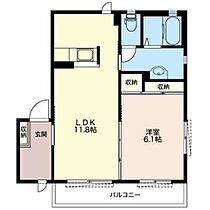 グランドゥールＡ 00101 ｜ 栃木県小山市駅東通り３丁目3-11（賃貸アパート1LDK・1階・43.01㎡） その2