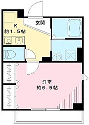 間取図画像 1K
