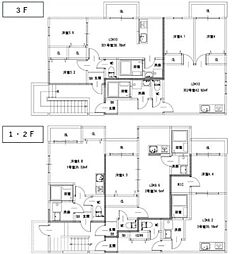 大野城市仲畑4丁目アパート ワンルームの間取図画像