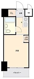 スカイコート下高井戸 ワンルームの間取図画像