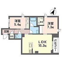 カーサレフィシア 00202 ｜ 東京都杉並区阿佐谷北２丁目512-5（賃貸マンション2LDK・2階・64.74㎡） その2