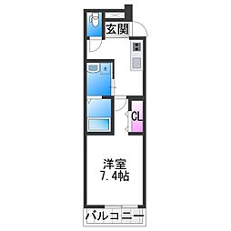 フジパレス山之内サウス 2階/-
