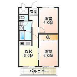 あびこスカイハイツ 2階