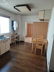 第2カワイハイツ 3階2DKのリビング/ダイニング