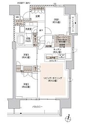 ザ・パークハウス本郷 3LDKの間取図画像
