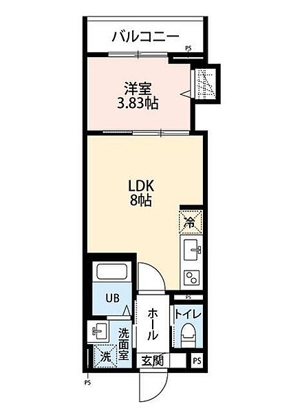 ｒｏｂｏｔ　ｈｏｍｅ大和市中央 ｜神奈川県大和市中央５丁目(賃貸アパート1LDK・3階・28.38㎡)の写真 その2