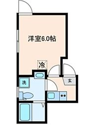 グランドハイツ成増 1階1Kの間取り