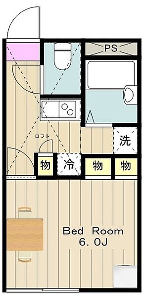 レオパレスクレール稲田堤 107.｜神奈川県川崎市多摩区菅６丁目(賃貸アパート1K・1階・20.28㎡)の写真 その2