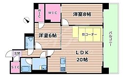 シャーメゾン エフ オーキッド 大阪城 3階/-