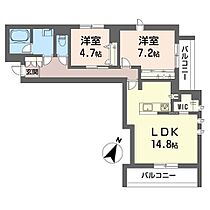 メゾン・ド・フォレナ 00205 ｜ 東京都大田区東嶺町10（賃貸マンション2LDK・2階・69.23㎡） その2