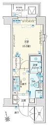 ヴェルト府中 1Kの間取図画像