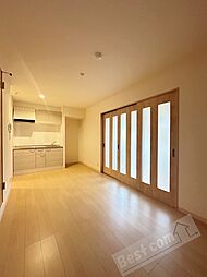 JR阪和線 富木駅 徒歩5分の賃貸アパート 2階1LDKのリビング/ダイニング