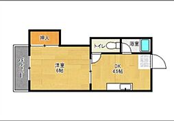 間取図画像 1DK