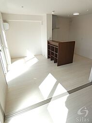 南海高野線 堺東駅 徒歩22分の賃貸アパート 1階1LDKのリビング/ダイニング