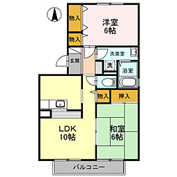フレンドコーポＢ棟 2階/-