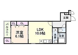 近鉄南大阪線 針中野駅 徒歩7分