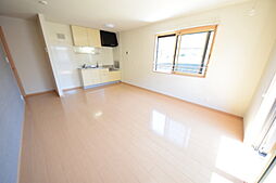 京王相模原線 多摩境駅 徒歩18分の賃貸アパート 2階2LDKのリビング/ダイニング