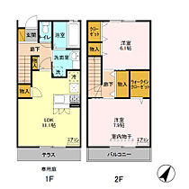 埼玉県川口市芝宮根町（賃貸テラスハウス2LDK・--・65.31㎡） その2