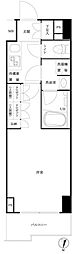 ルーブル池袋弍番館 1Kの間取図画像