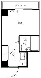 ウイン青山 ワンルームの間取図画像