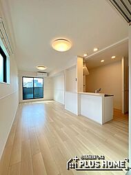 南海加太線 西ノ庄駅 徒歩4分の賃貸アパート 2階2LDKのリビング/ダイニング