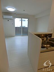 南海線 七道駅 徒歩6分の賃貸アパート 3階1LDKのリビング/ダイニング