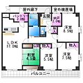 マジョール松崎町6階28.0万円