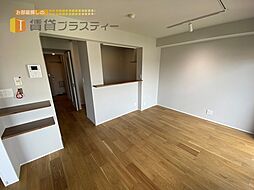 JR総武線 市川駅 徒歩8分の賃貸マンション 4階2LDKのリビング/ダイニング