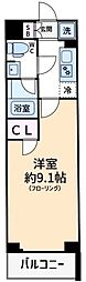 東京メトロ有楽町線 小竹向原駅 徒歩8分の賃貸マンション 1階1Kの間取り