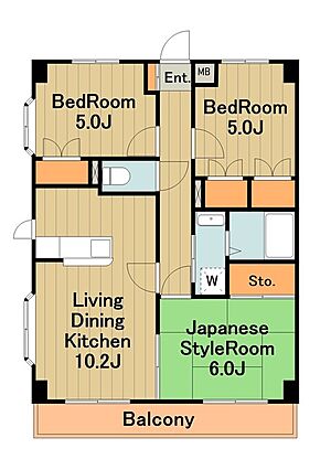 グリーン・ステージ_間取り_0