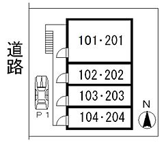 カーサヴェルデ国立 102 ｜ 東京都国立市富士見台３丁目22-16（賃貸アパート1K・1階・23.18㎡） その4