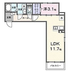 メゾン リッシュ 2階/-