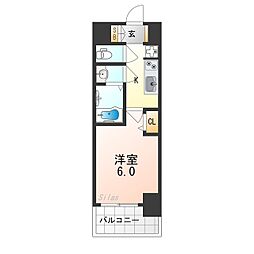 アドバンス大阪ベクエム 6階/-